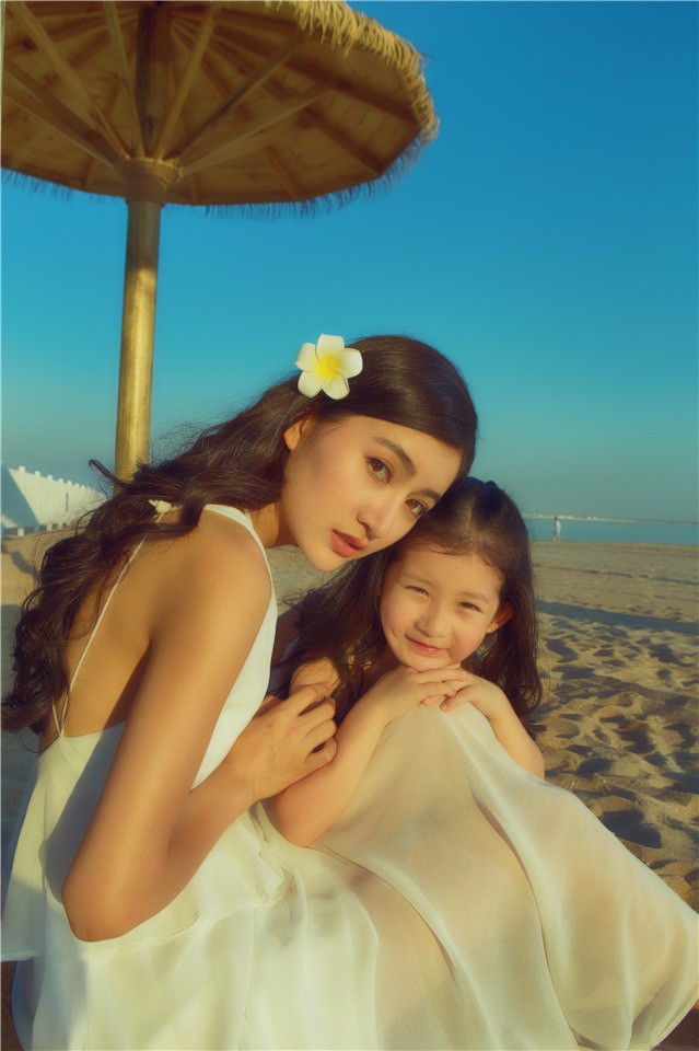 亲子全家福  